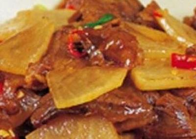 白萝卜炒肉怎么炒好吃