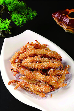 油炸小银鱼