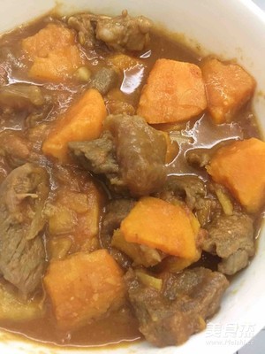 柿子炖牛肉的做法