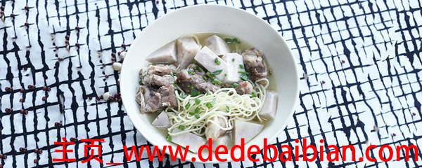 排骨面的排骨怎么做