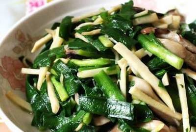 韭菜香菇可以一起吃吗
