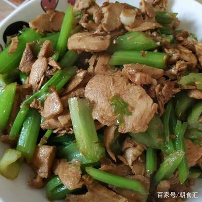 鸡胸肉炒菜