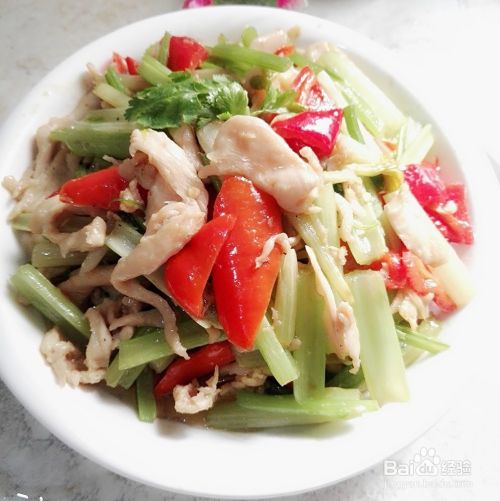 鸡胸肉炒菜