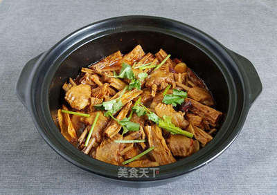广东式腐竹焖鸭的做法