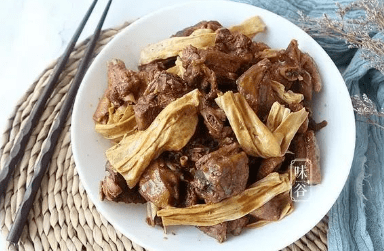 广东式腐竹焖鸭的做法
