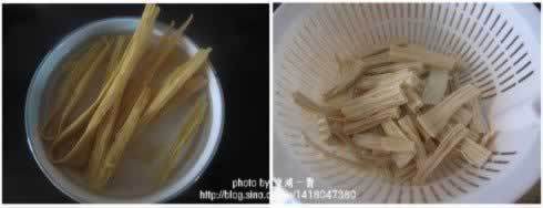 炝锅腐竹怎么做