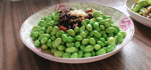 凉拌毛豆的做法窍门
