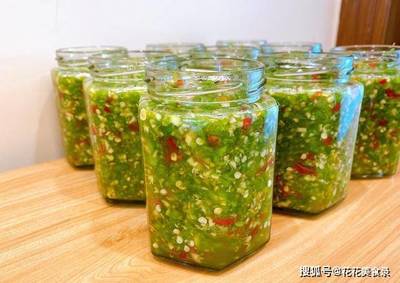 新鲜青辣椒酱的做法