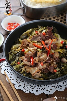 酸菜炒鸡