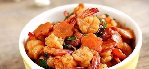吃虾仁