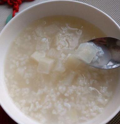 白萝卜粥的做法