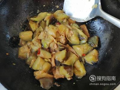 炒圆茄子的家常做法