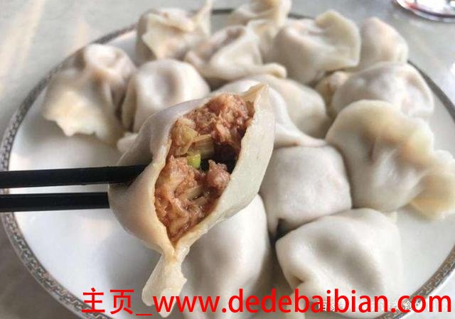 猪肉白菜香菇馅饺子的做法
