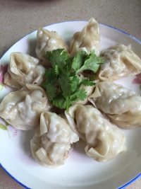 猪肉白菜香菇馅饺子的做法