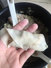 猪肉白菜香菇馅饺子的做法