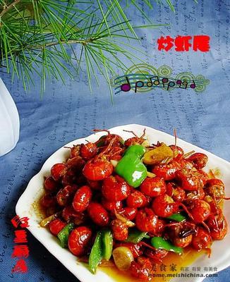 家常炒虾尾