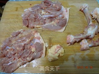 松花鸡腿的做法视频