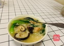 香菇青菜瘦肉粥