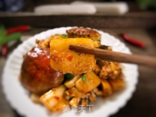香辣蟹炒年糕的做法