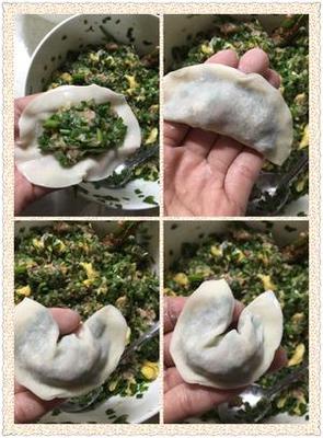 韭菜馅饺子的做法