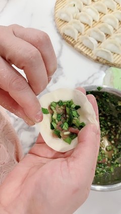 韭菜馅饺子的做法