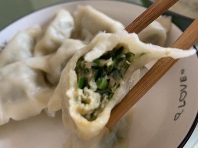 韭菜馅饺子的做法