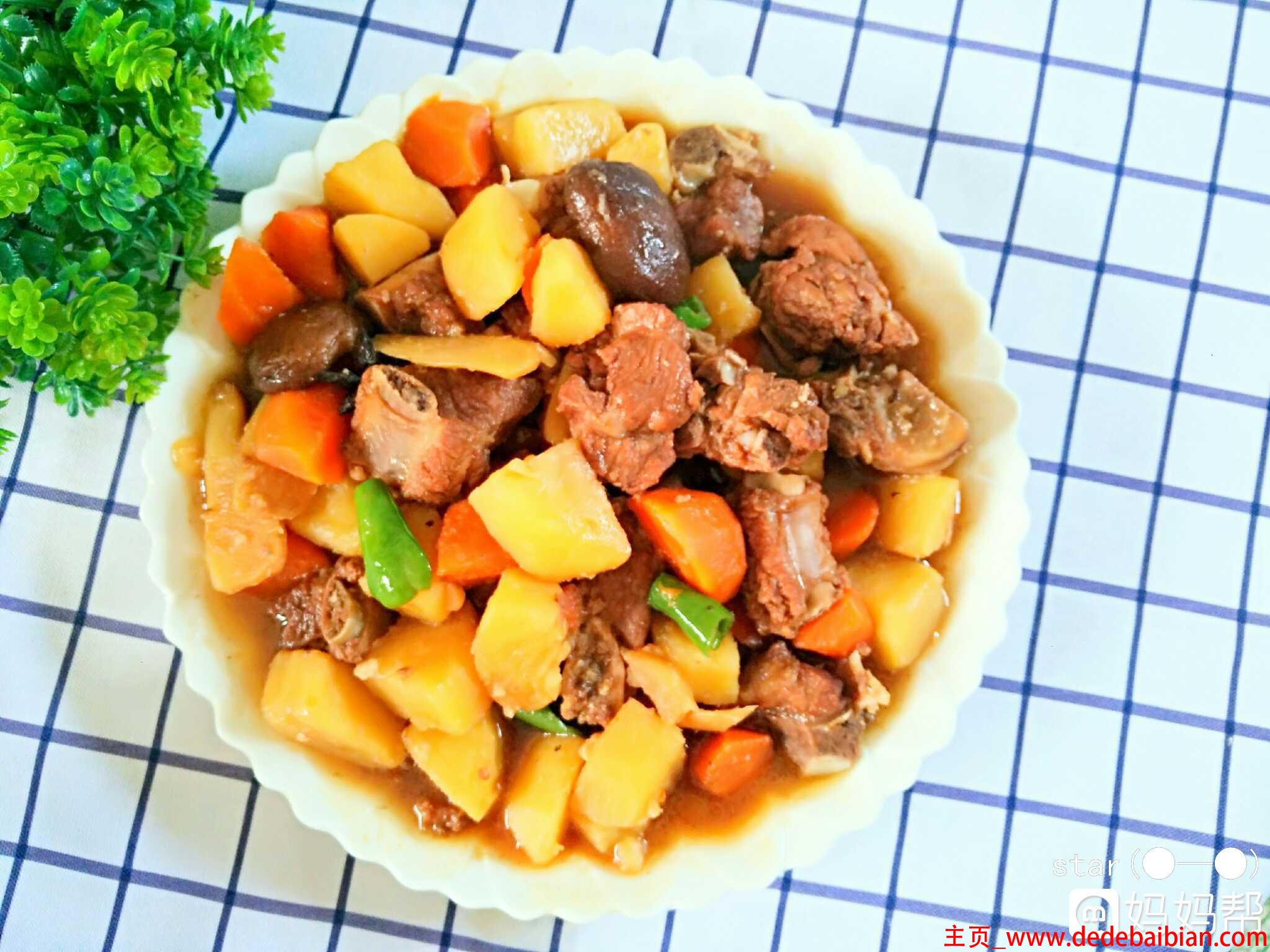 土豆胡萝卜排骨