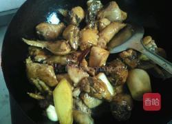 高压锅香菇炖鸡的做法