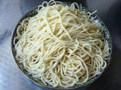 煮面条的热量