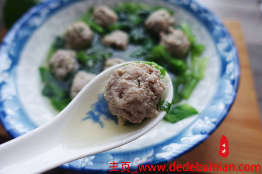 白菜丸子的家常做法