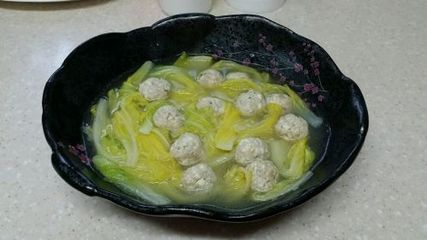 白菜丸子的家常做法