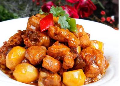 鸡肉栗子的做法