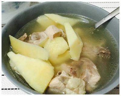 冬笋炖排骨的做法