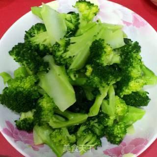 水煮西兰花的做法