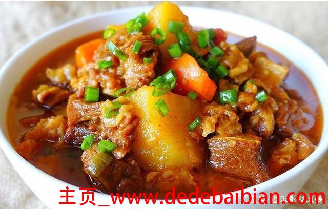 牛腩炖土豆的做法