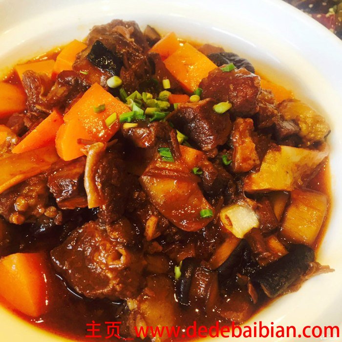 牛腩炖土豆的做法