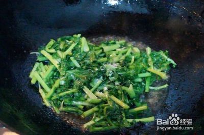 炒苔菜的做法大全