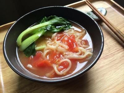 西红柿烩面的家常做法