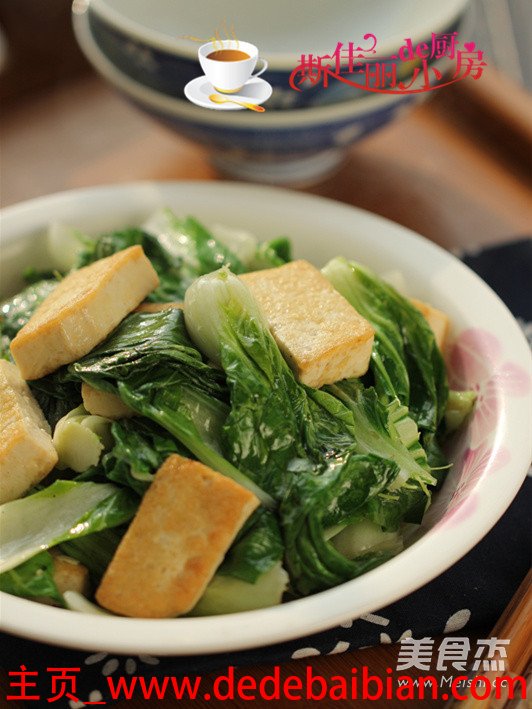豆腐炒白菜