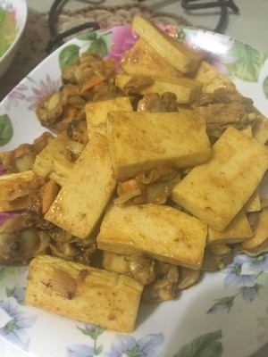 豆腐炒洋葱
