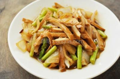 豆腐炒洋葱