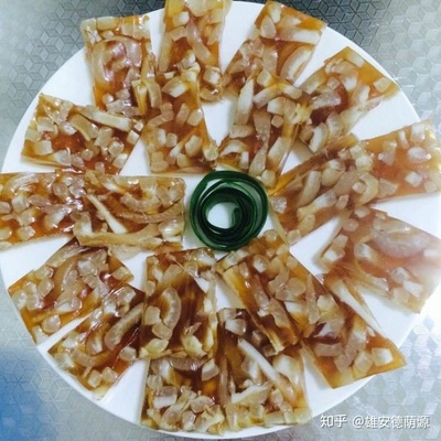 猪皮冻怎么凉拌好吃