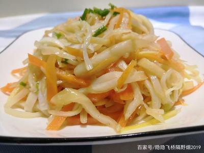 凉拌茭白的做法