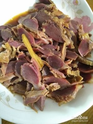 卤鸭胗的做法大全