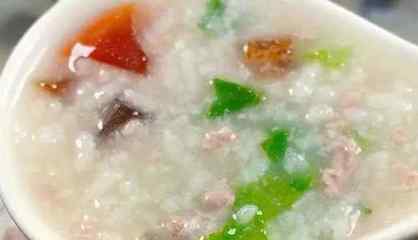 皮蛋粥不放肉做法