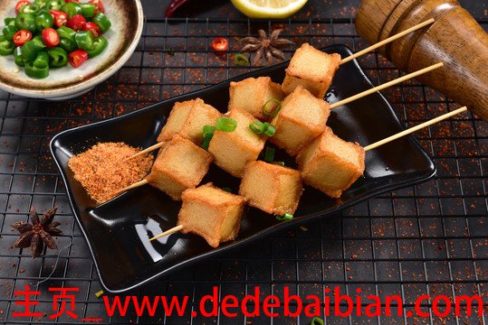 炸鱼豆腐图片