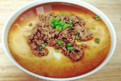 香菇肉末蒸蛋的做法