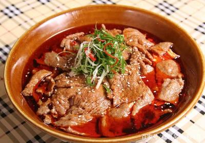 水煮牛肉片