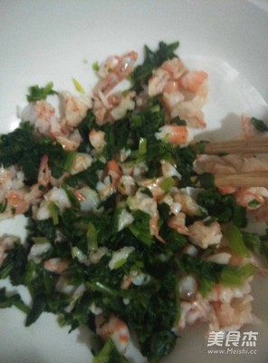 虾仁菠菜的做法