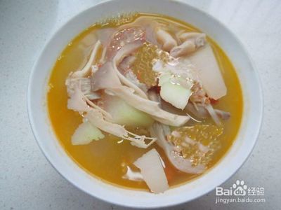冬瓜平菇汤的做法